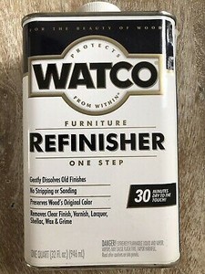 lot 48964 image: (2) Rustoleum Furniture Refinisher 1 Step Wood Preserve Gentle Quick Dry 32 Oz Quart