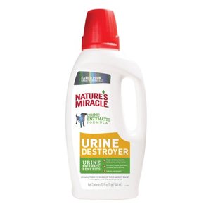 lot 48969 image: Nature��s Miracle Urine Destroyer Dog 32 Ounces, For Tough Urine Messes, Pour