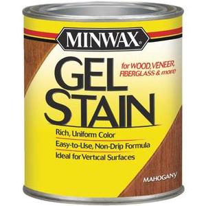 lot 48990 image: Minwax� Gel Stain Mahogany, Half Pint