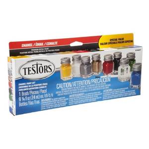 lot 48991 image: Testors Promotional Enamel Paint Set