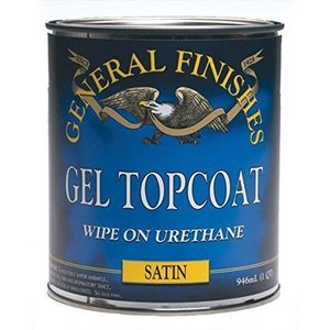 lot 79518 image: General Finishes SH Gel Topcoat, 12 pint, Satin