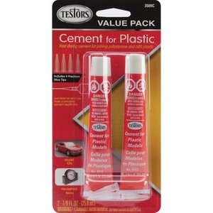 lot 79522 image: Cement For Plastic Value Pack 2Pkg-.875oz