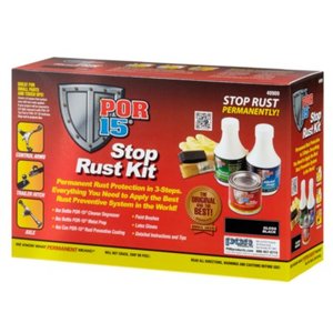 lot 79531 image: POR-15 Stop Rust Kit, Gloss Black