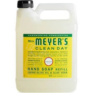 lot 79543 image: Mrs. Meyers Honeysuckle Liquid Hand Soap Refill - 33 fl oz