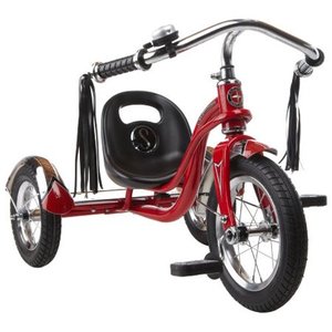 lot 51465 image: Schwinn Roadster Kids Tricycle, Classic Tricycle, Red