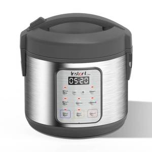lot 51479 image: Instant Zest Rice Cooker, Steamer, Cooks Rice, Grains, Quinoa and Oatmeal, 8 Cup