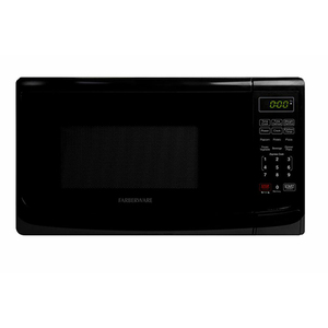 lot 51494 image: Farberware Classic FMO07ABTBKA 0.7 Cu. Ft. 700-Watt Microwave Oven with LED Lighting, Black