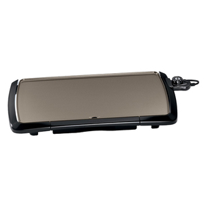 lot 73067 image: Presto 07055 Cool-Touch Electric Ceramic Griddle, 20, Black