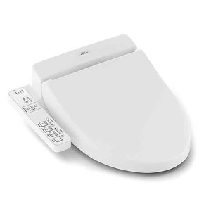 lot 73160 image: TOTO� Washlet� A100 Elongated Bidet Toilet Seat in White