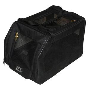 lot 73172 image: Pet Gear Car Seat and Carrier, 20-Pound, Black. Used