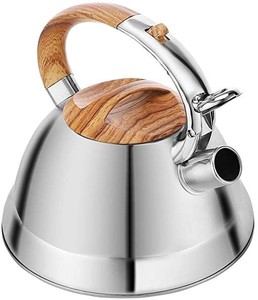 lot 73175 image: Tea Kettle Stovetop Teapot Stainless Steel Whistling Teakettle with 3L