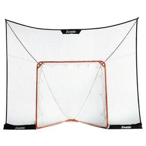 lot 73185 image: Franklin Sports Lacrosse Goal Backstop �� 12 x 9 FiberTech LAX Backstop Fits Most Official Size 72�� Goals �� Indoor  Outdoor Lacrosse Play �� Quick Set Up & Breakdown