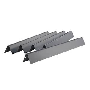 lot 73217 image: Weber 7621 Gas Grill Porcelain Enameled Flavorizer Bar Set for 300 Series Gas Grills (17.6 x 2.3 x 2.2),Gray,17.5