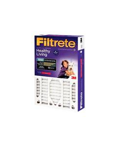 lot 73242 image: Filtrete MPR 1550 NDP03-5IN-2 DP 20x25x5 AC Furnace Air Filter, Healthy Living Ultra Allergen Deep Pleat, 1-Pack