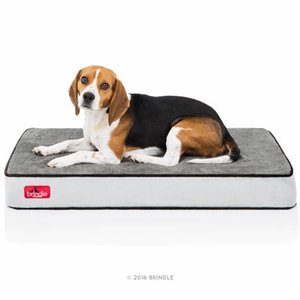 lot 73276 image: Brindle Waterproof Designer Memory Foam Pet Bed