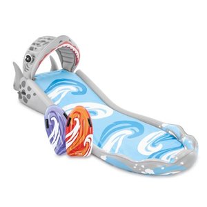 lot 73289 image: Intex Surf ��N Slide Inflatable Play Center, 181 X 66 X 62, for Ages 6