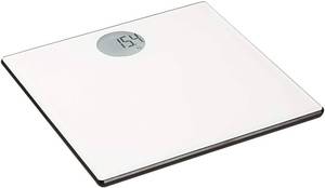 lot 73297 image: AmazonBasics Body Weight Scale - Auto OnOff Function, Off-White