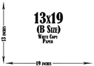 lot 73333 image: Ruby Paulina 13x19 Copy Paper, 100 sheet package