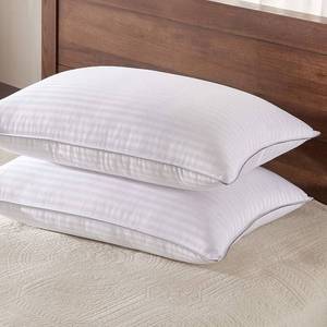 lot 73347 image: Basic Beyond Down Alternative Bed Pillow - 2 Pack Hotel Collection Super Soft Pillow for Sleeping with Bamboo Materials Fill, King Size
