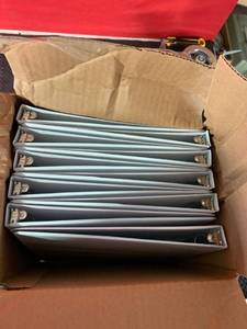 lot 5256 image: Case of 3 Ring Binders