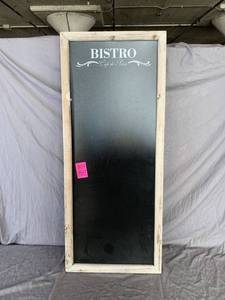 lot 5398 image: Bistro Framed Chalkboard