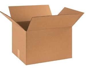lot 5429 image: Uboxes Medium Moving Boxes 18 X 14 X 12 Bundle Of 20. Best 18x14x12, Brown