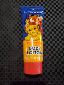 lot 3157 image: The Lion King Body Lotion