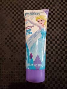 lot 3204 image: Disney Frozen Body Lotion Grape Scent 3 Fl Oz