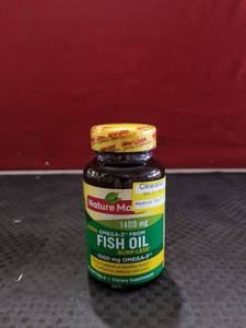 lot 3220 image: Nature Made Burpless Ultra Omega - Fish Oil 1400 mg Softgels - 45ct