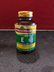 lot 3222 image: Nature Made Vitamin E 450 mg (1000 IU) dl - Alpha Softgels - 120ct