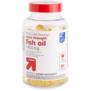 lot 3223 image: Fish Oil 1400mg Softgels - 60ct - Up&Up