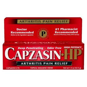 lot 3277 image: Capzasin High Potency Arthritis Pain Relief 1.5oz
