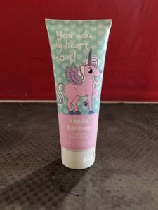 lot 3296 image: Target You Make My Heart Soar Vanilla Rainbow Scent Body Lotion 8 Oz