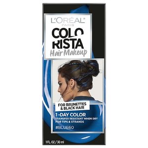 lot 3307 image: LOreal Paris Colorista Semi-Permanent Hair Makeup - Blue - 1 fl oz