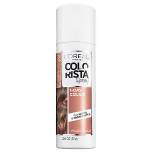 lot 3312 image: LOreal Paris Colorista 1-Day Hair Color Spray - Rose Gold - 2.0oz