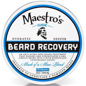 lot 3362 image: Maestros Mark Of A Man Blend Classic Beard Recovery - 8oz