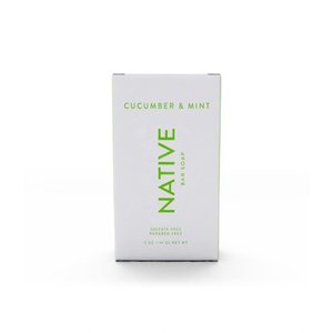 lot 3377 image: Native Cucumber & Mint Bar Soap - 5oz
