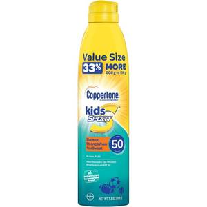 lot 3382 image: Coppertone Kids Sport Sunscreen Lotion Spf 50 - 7.3oz