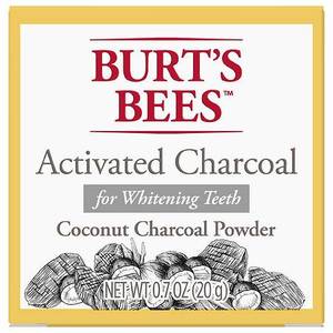 lot 3383 image: Burts Bees Activated Charcoal Powder for Whitening Teeth - 0.7oz