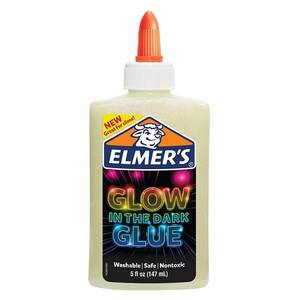 lot 3393 image: Elmers Glow in the Dark Glue 5oz Yellow