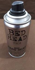 lot 3453 image: Tigi Bed Head Mini Hard Head 3 Oz Hard Hold Hairspray Lot Of 2