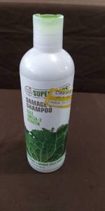 lot 3471 image: Petal Fresh Pure SuperFoods for Hair Damage Control Kale, Omega 3 & Keratin Shampoo - 12oz