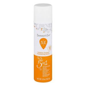 lot 3480 image: Summers Eve, Deodorant Spray, Tahitian, 2 oz