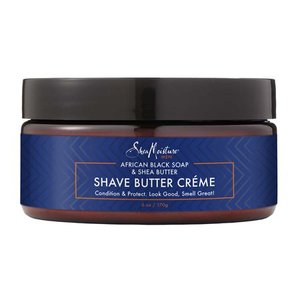 lot 3495 image: SheaMoisture Shave African Black Soap Shave Butter Cr�me - 6 oz