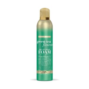lot 4032 image: OGX Green Tea Fitness Dry Shampoo Foam - 5oz