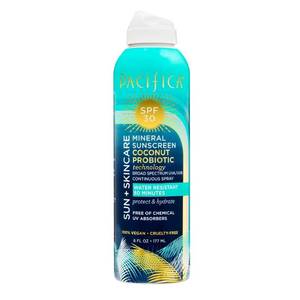 lot 4063 image: Pacifica Spray Natural Mineral Sunscreen - SPF 30 - 6 fl oz