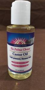 lot 4087 image: The Palma Christi Castor Oil Cold-Pressed Hexane-Free 2 FL OZ