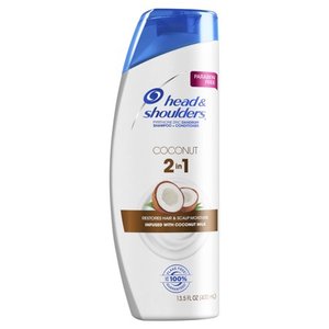 lot 4098 image: Head & Shoulders Coconut Dandruff 2-in-1 Shampoo  Conditioner - 13.5 fl oz