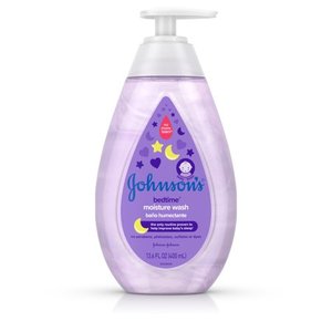 lot 4111 image: Johnsons Bedtime Baby Moisture Wash with NaturalCalm Aromas, 13.6 fl oz