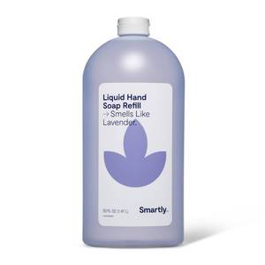 lot 4121 image: Lavender Scented Liquid Hand Soap Refill - 50 fl oz - Smartly